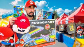 Buying everything SUPER MARIO at the swap meet