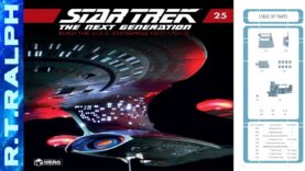 Star Trek: Build The Enterprise D. Stage 25.3 Assembly. By Fanhome/Eaglemoss/Hero Collector.