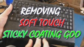 Removing Soft Touch Rubberised Coating From Modern Devices