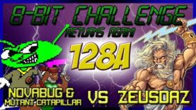 8-Bit Challenge Returns Again! #128A: Atic Atak & ? (Novabug & Mutant Caterpillar Vs Zeusdaz )
