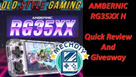 AMBERNIC RG35XX H Quick Review & Giveaway (what a great handheld console)