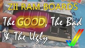 Commodore Amiga Zorro II RAM Boards – The Good, The Bad, & The Ugly – Part 3 (Supra & ZRAM)