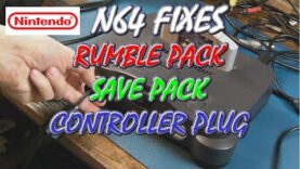 Nintendo 64 Rumble Pack + Save Pack + Controller Connector Quick Fixes