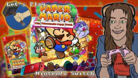 Let’s Play Paper Mario The Thousand Year Door TTYD (Switch) part 3 – GameHammer Live