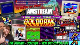 [AMSTRAD CPC]⚡️AMSTREAM 🕹️”Goldorak” NEW Amstrad GX4000 Game! 🤖⭐️ + Your Game Requests & Quiz Night!
