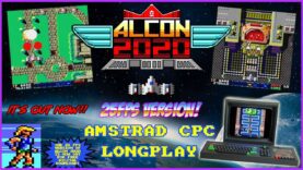 [AMSTRAD CPC] 🚀 Alcon 2020 (25fps Final Version!) – Longplay ⭐️ (Now out for free digital download!)