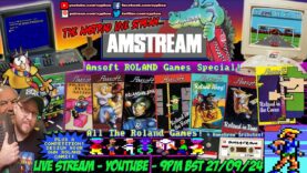 [AMSTRAD CPC] ⚡️AMSTREAM 🕹️Amsoft ROLAND Games Special! ⭐️ All the games & Homebrew 🕹️ +Competition!