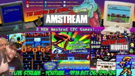 [AMSTRAD CPC]⚡️AMSTREAM 🕹️New Amstrad Games “Léon Marchand’s Olympic Challenge” & “Osotos” +Requests