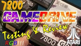 Atari 7800 GameDrive Testing & Review