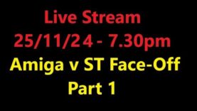 Live Stream – 7.30pm – Amiga v ST Face-Off