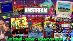 [AMSTRAD CPC]⚡️AMSTREAM 🕹️3 New Amstrad Projects! “Saboteur II”, “Babaliba” & “Le Secret Du Tombeau”