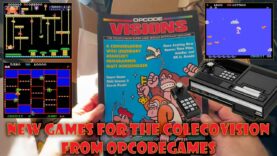 New Colecovision Games from OpCode Games (DK Jr Arcade, Amidar & Time Pilot)