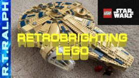 Retro Brighting Star Wars Lego in Winter.