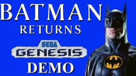 New Batman Returns Sega Genesis demo 2025 – Awesome!