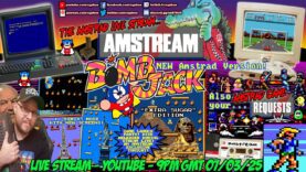 [AMSTRAD CPC] ⚡️AMSTREAM 💣 “Bomb Jack” (New Amstrad Remake) Launch Party!⭐️ + Your Game Requests! 🕹️
