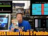 5 MSX Games From 5 Publishers (Exoid Z Area 5, Starblazer, Buck Rogers, Magical Tree, KungFu Master)