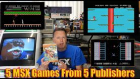 5 MSX Games From 5 Publishers (Exoid Z Area 5, Starblazer, Buck Rogers, Magical Tree, KungFu Master)
