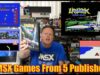 5 MSX Games From 5 Publishers (Pooyan, Knightlore, Antarctic Adventure, Int Karate, Super Laydock)