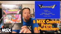 5 MSX Games From 5 Publishers (TZR Grandprix Rider, Tritorn, Dragon Quest, WIZ, Twin Bee)
