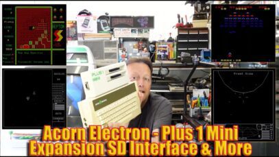 Acorn Electron – Plus 1 Mini Expansion SD Interface & More