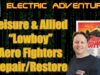 Aero Fighters Leisure and Allied Original Low Boy Arcade Cab Restoration
