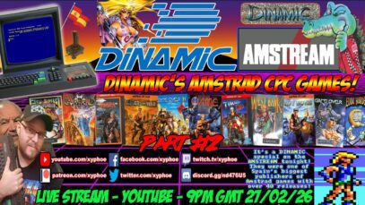 [AMSTRAD CPC] ⚡️AMSTREAM 🕹️🇪🇸 DINAMIC Software Amstrad Games Special! ⭐️ Part 2 – More History!
