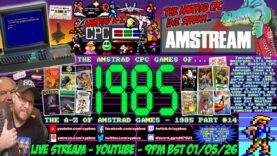 [AMSTRAD CPC] ⚡️AMSTREAM 🕹️ The A-Z Of Amstrad CPC Games – ⭐️1985⭐️ Part #14 Letter ‘H’ & ‘I’ Games!