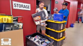 Buying a storage unit JUST to build my Nintendo collection – Day 4