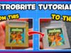 Clean Up Your Game Boy Games Using Household Items! (Retrobrite – low skill method)