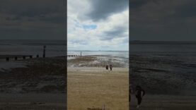Cleethorpe Beach, today 27-July 2024. 26 July 2024