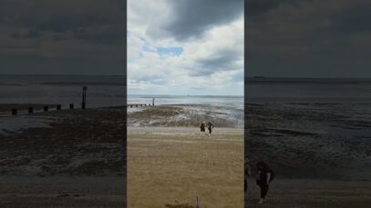 Cleethorpe Beach, today 27-July 2024. 26 July 2024