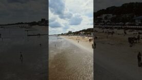 Cleethorpe Beach, today 27-July 2024. 26 July 2024