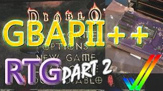 Commodore Amiga Zorro II RTG Builds (GBAPII++) Part 2 – Courtesy of sparxUK! (Reloaded)