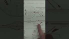 Enterprise blueprint #startrek #enterprise #blueprint #shorts