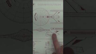 Enterprise blueprint #startrek #enterprise #blueprint #shorts
