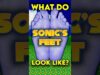 Exploring the Bizarre Transformation of Sonic’s Feet Over Time