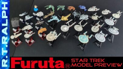 Furuta Star Trek Model Preview.