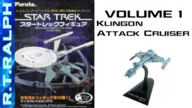 Furuta Star Trek Model Review. Series 1.10 – Klingon Attack Cruiser