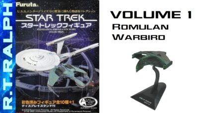 Furuta Star Trek Model Review. Series 1.11 – Romulan Warbird