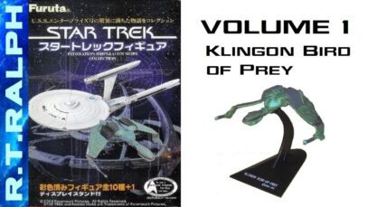 Furuta Star Trek Model Review. Series 1.3 – Klingon Bird-of-Prey