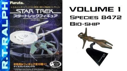 Furuta Star Trek Model Review. Series 1.4 – Species 8472 Bio-Ship