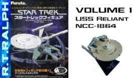 Furuta Star Trek Model Review. Series 1.8 – USS Reliant NCC-1864