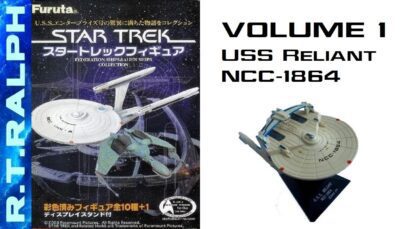 Furuta Star Trek Model Review. Series 1.8 – USS Reliant NCC-1864