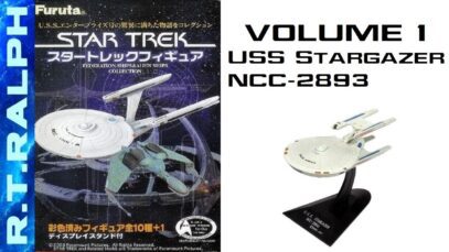 Furuta Star Trek Model Review. Series 1.9 – USS Stargazer NCC-2893