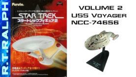 Furuta Star Trek Model Review. Series 2.10 – USS Voyager NCC-74656
