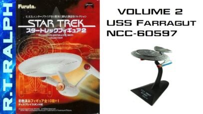 Furuta Star Trek Model Review. Series 2.8 – USS Farragut NCC-60597