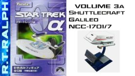 Furuta Star Trek Model Review. Series 3a.1 – Shuttlecraft Galileo NCC-1701/7