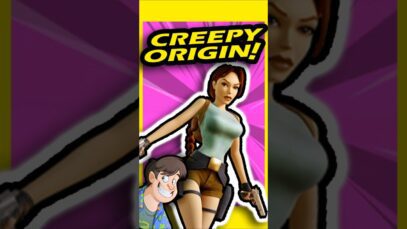 Lara Croft’s INCREDIBLY CREEPY Origin!  #retrogaming #gaming #pcgaming