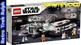 LEGO Star Wars 75301 X-wing Fighter. 1 Minute Build