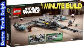 LEGO Star Wars 75325 The Mandalorian’s N1 Starfighter. 1 min build